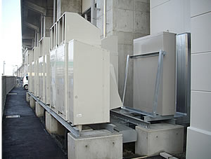 旬味館空調工事施工写真